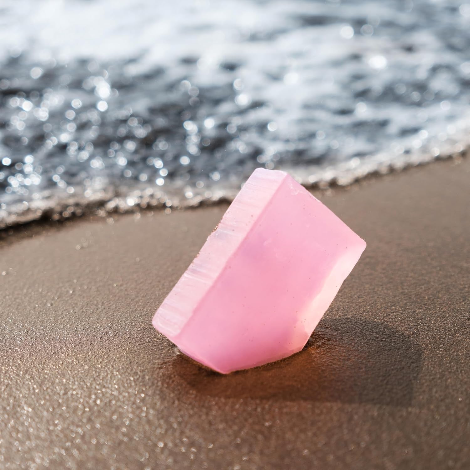 Nettoyant Pour Le Visage Rose Musquée 125G | Savon Naturel Artisanal Pour Le Visage Et Le Corps | Gommage Exfoliant Doux | Hydratation Et Soin Des Cicatrices | Peau Douce Et Éclatante