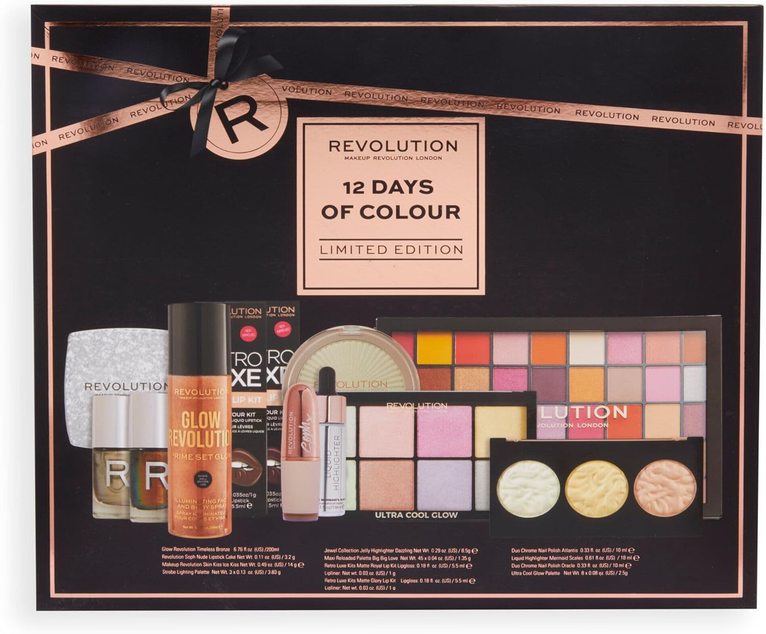 MAKEUP REVOLUTION - 12 Days of Colour Limited Edition - Beauté