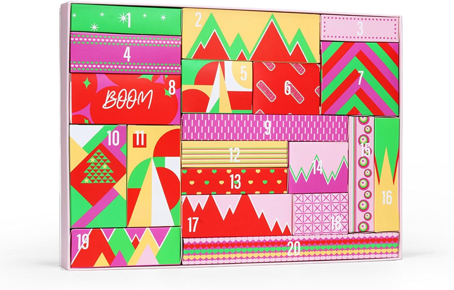 Calendrier De L'Avent 2023 Maquillage - Calendrier De L'Avent Beauté - Calendrier De Noël Cosmétique Maquillage Coffrets Cadeaux - Maquillage Femme 24 Beau Cadeaux De Noël