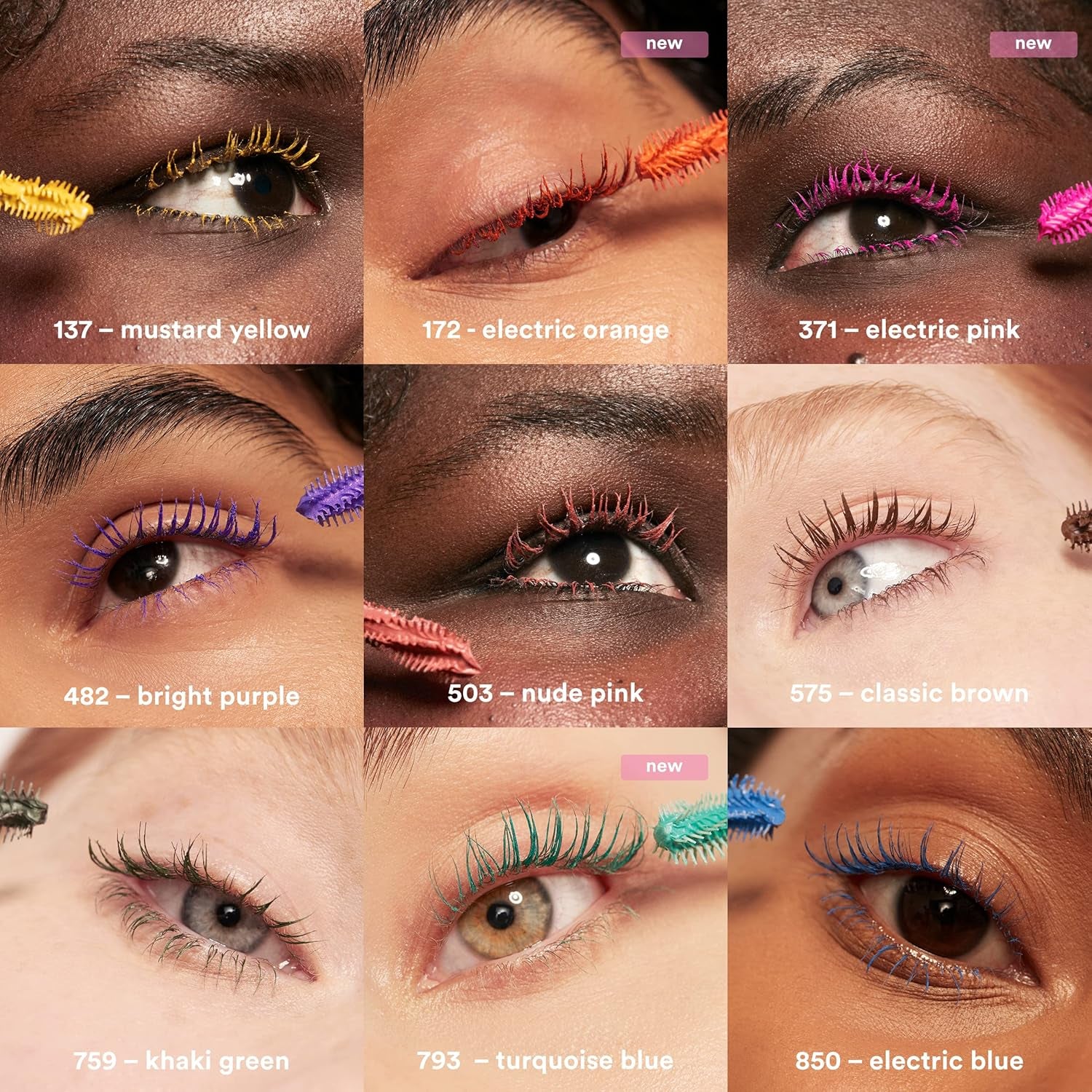 MAKEUP - the Color Mascara 371 - Rose - Avec Kératine Végétale - Mascara Coloré Pour Cils - Volume Et Longueur - Pour Yeux Sensibles - Vegan - Cruelty Free