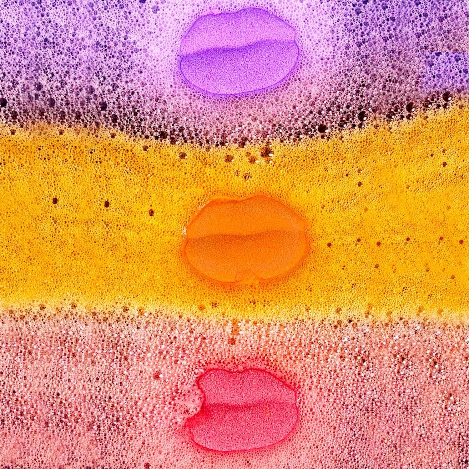 Kisses - Bombe De Bain Parfumées En Forme De Lèvres, Boule De Bain Pour Le Soin De La Peau Et La Détente Avec Beurre De Cacao Et Arôme, 40G