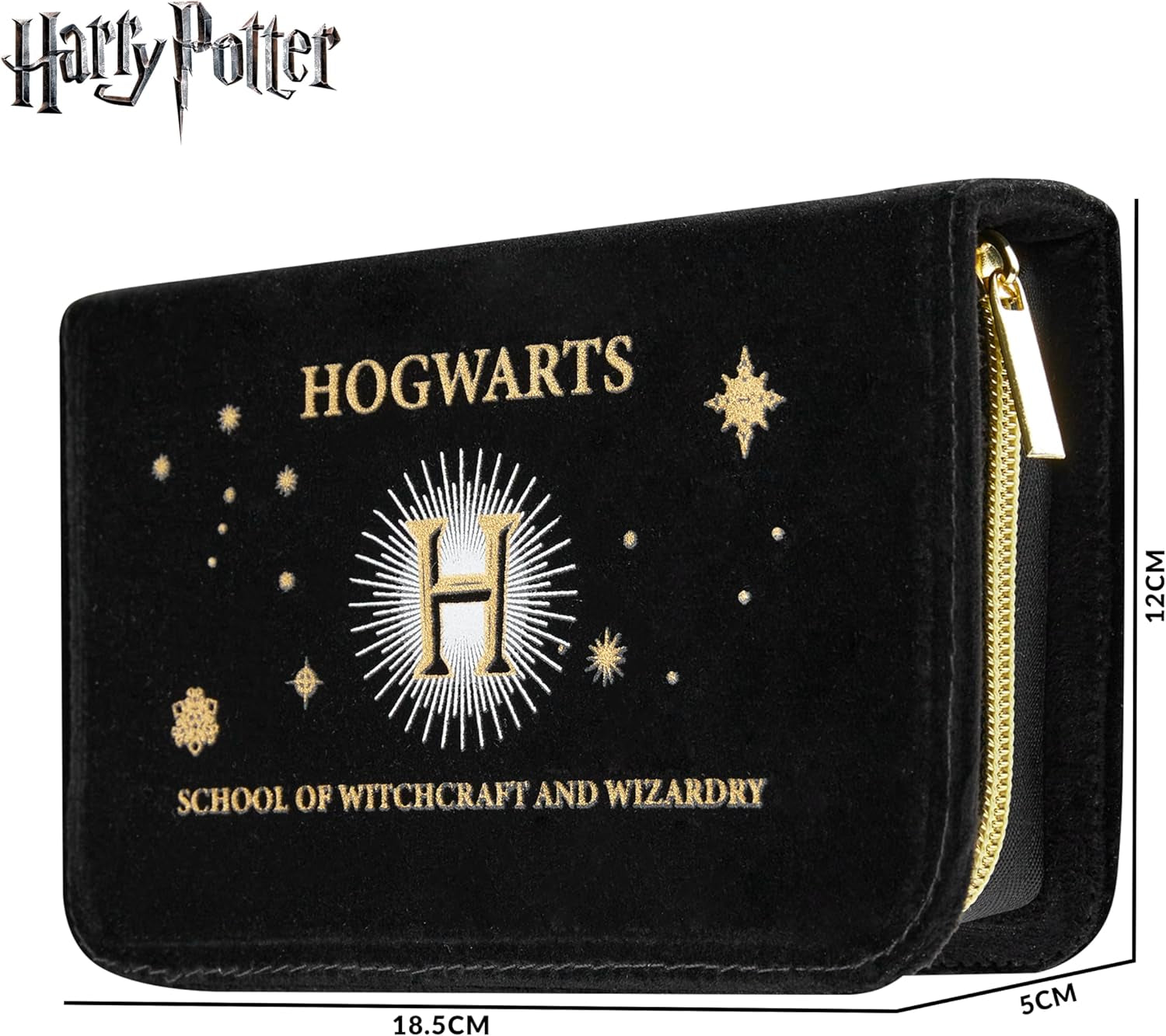 Harry Potter Maquillage Fille Kit - Coffret De Maquillage Cadeau Ado Fille Femme (Noir Poudlard)