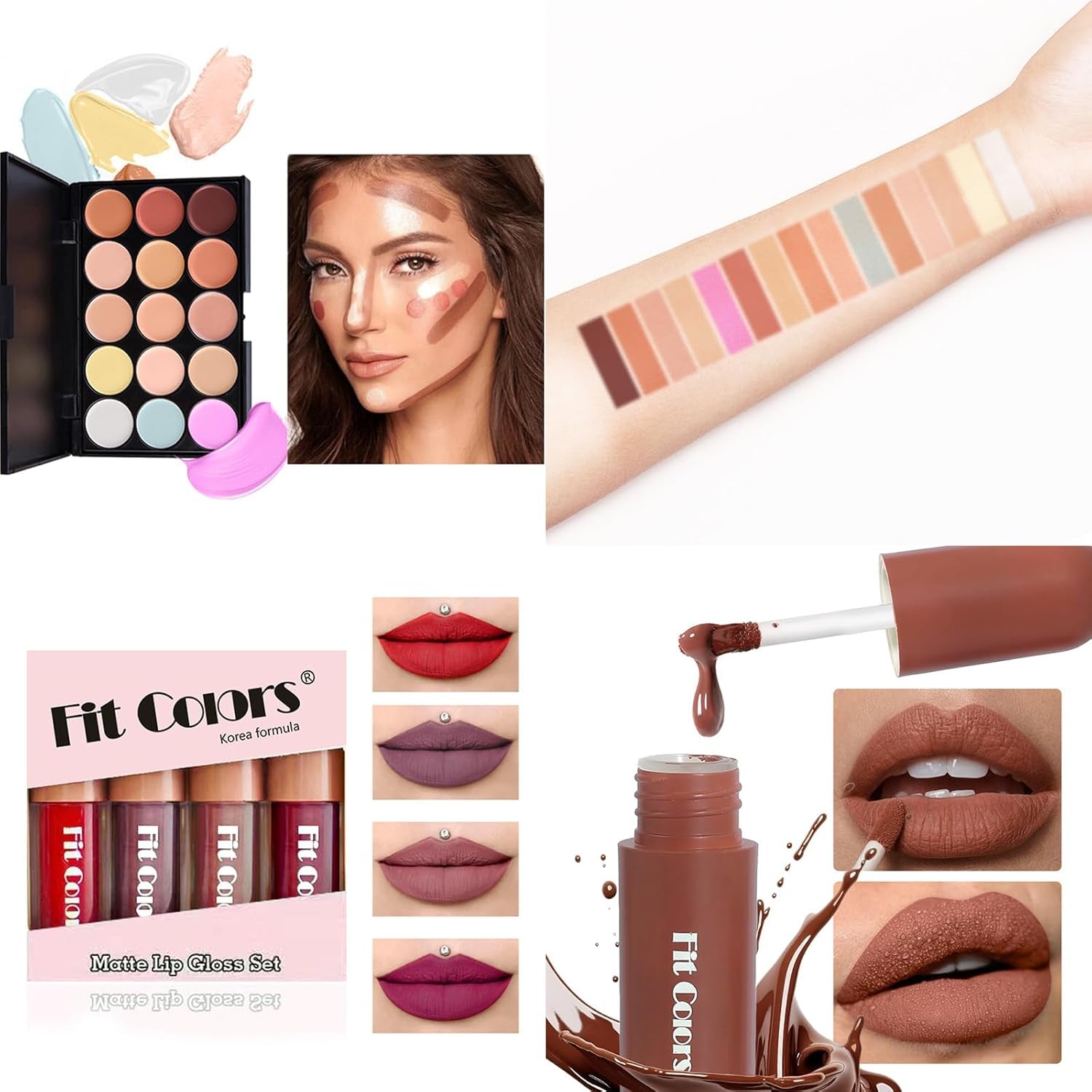 Coffret Maquillage Femme, Malette Maquillage, Kit De Maquillage Tout-En-Un, Mallettes Et Coffrets De Maquillage Trousse De Complète Cosmétique Pour Les Femmes Filles Idée Cadeau De Noël