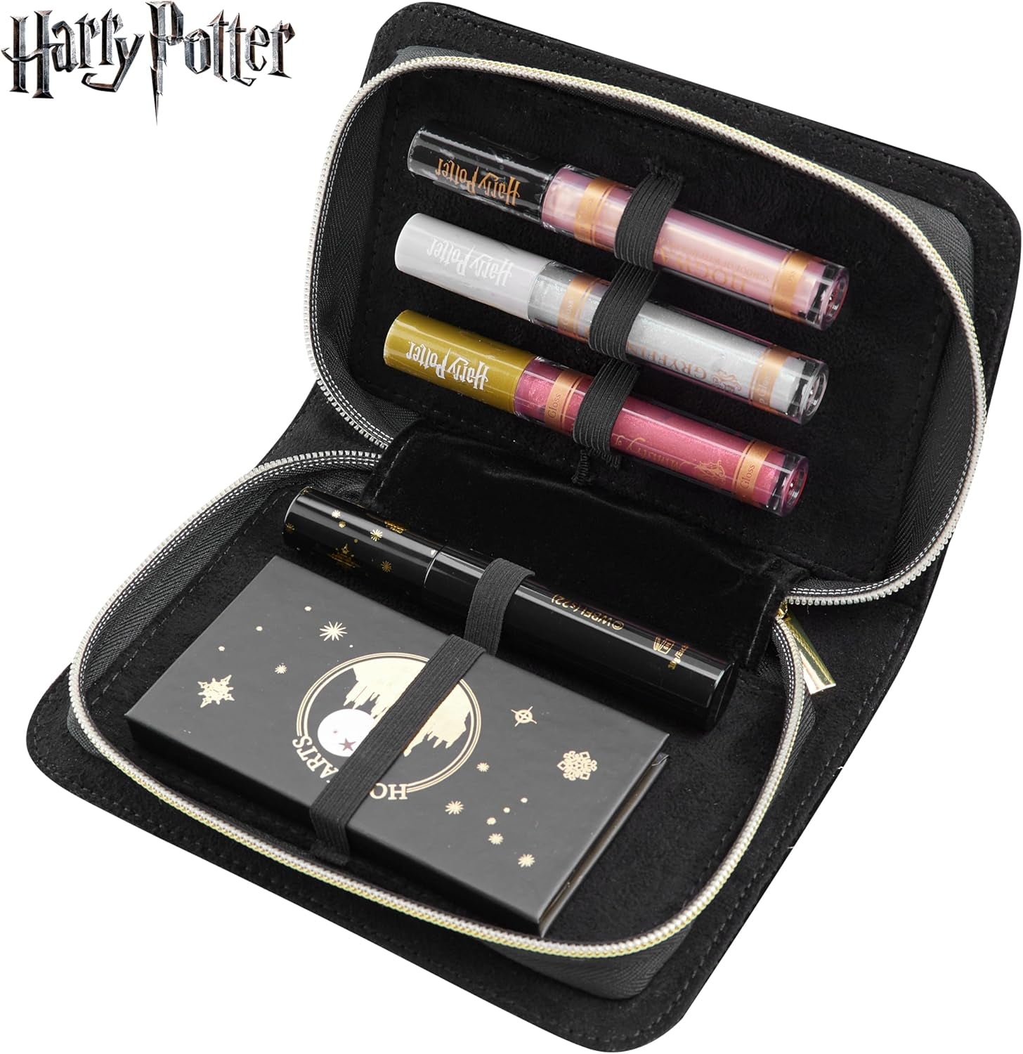 Harry Potter Maquillage Fille Kit - Coffret De Maquillage Cadeau Ado Fille Femme (Noir Poudlard)