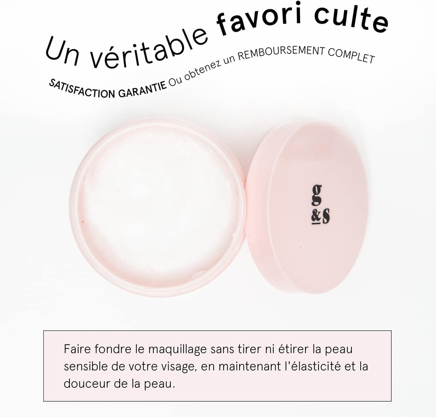 Baume Nettoyant Pour Fondre Le Maquillage - Vegan - Baume Nettoyant Démaquillant - Démaquillant Pour Le Visage (125 Ml)