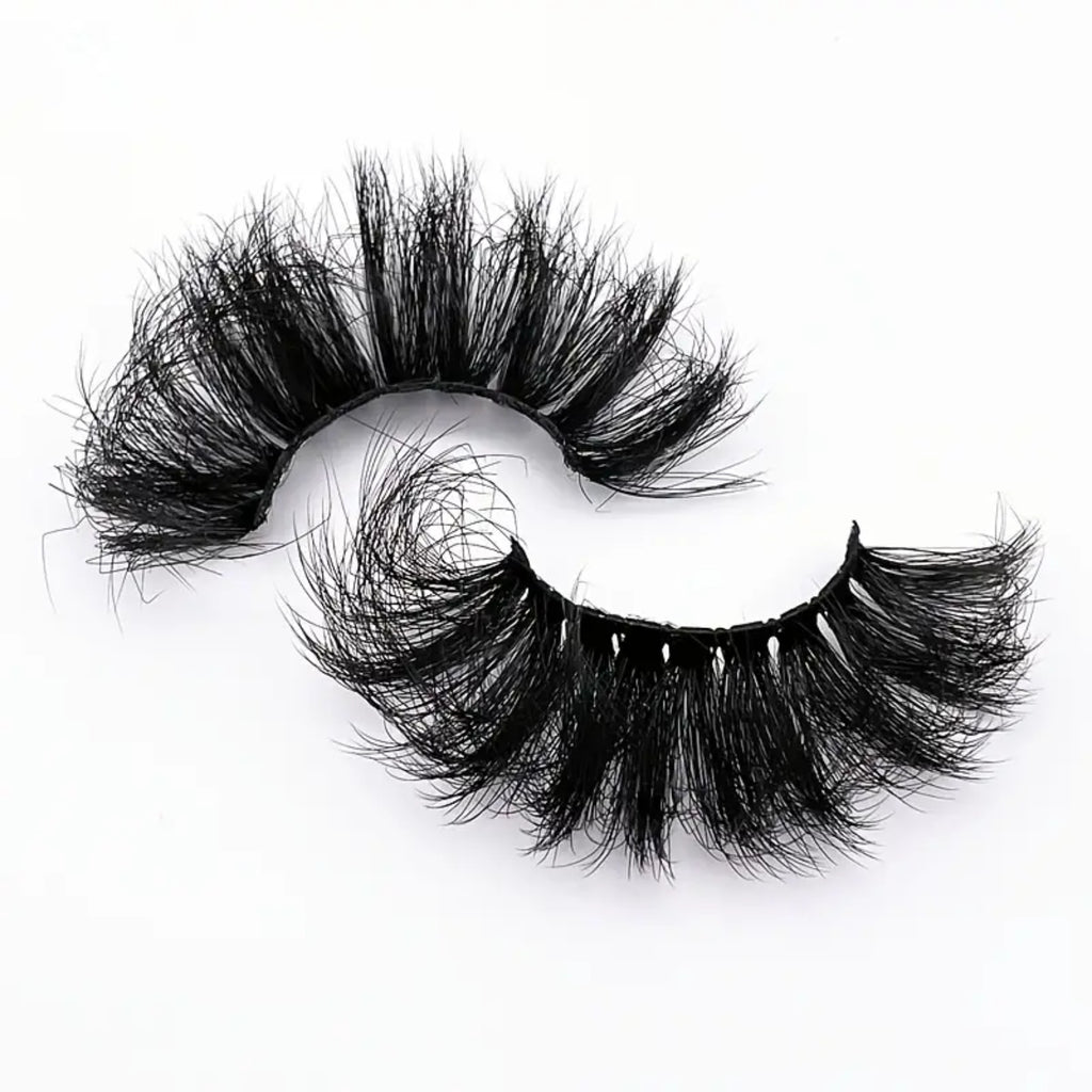 Lot de 4 Paires de Faux Cils - Style Fluffy Désordonnés - Extensions de Cils