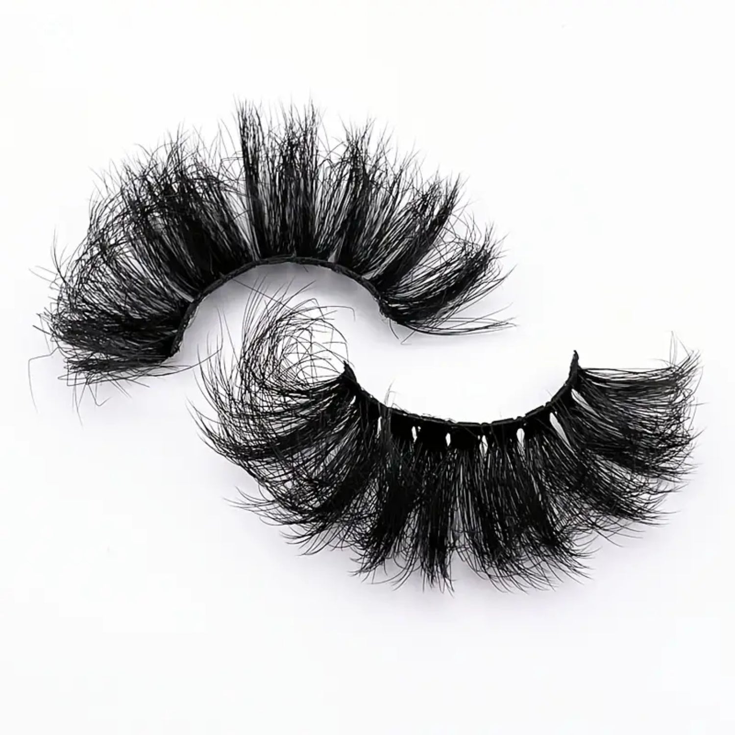 Lot de 4 Paires de Faux Cils - Style Fluffy Désordonnés - Extensions de Cils