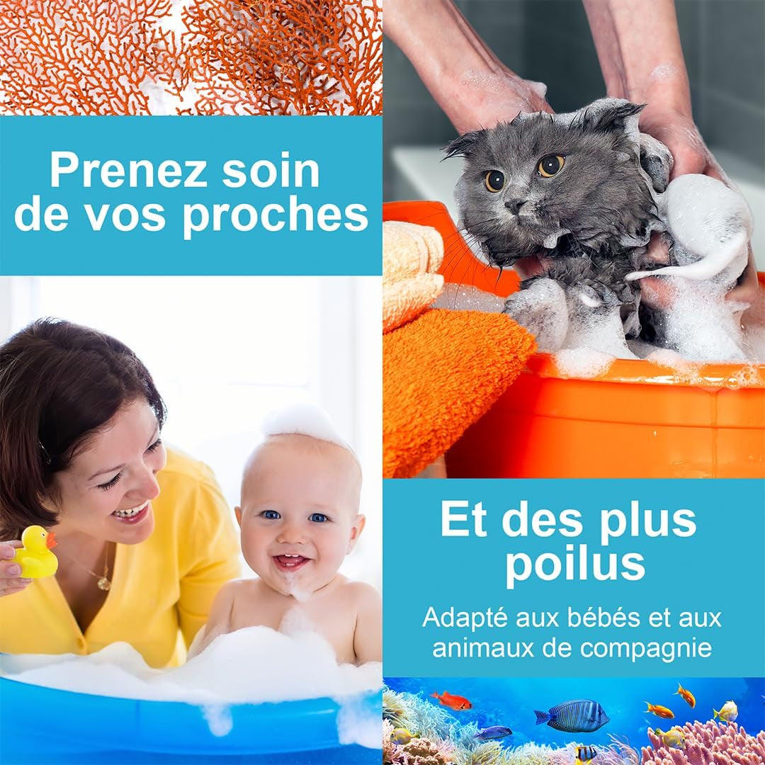 Gel Douche Collagène Triple Action : Nettoyant Visage, Corps Et Cheveux. Effet Raffermissant Et Anti-Âge. Soin Pour Peaux Atopiques, Sensibles Et Sèches - 250 Ml