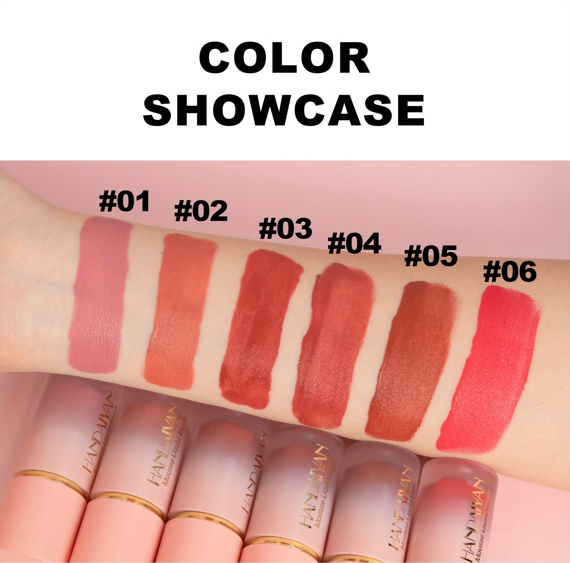 Set de 3 Blush Liquides HANDAIYAN