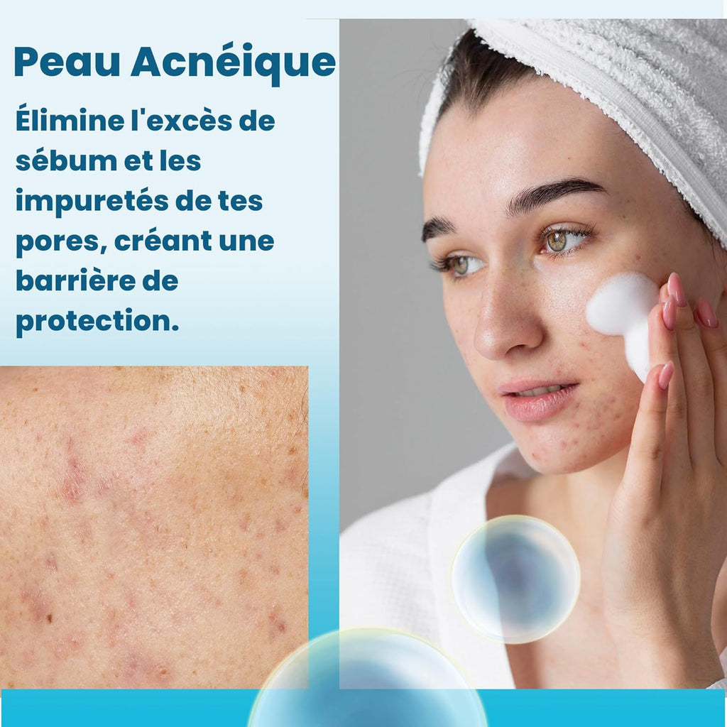 - Gel Purifiant Anti-Imperfections 200Ml | Nettoyant Visage | Équilibre Hydro-Lipidique | Algues, Marula Bio, Aloe Vera (Lot De 1)