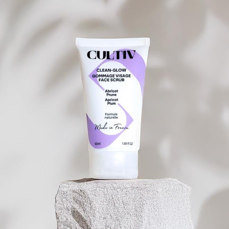 - Pack Clean Avec 1Xgommage Visage, 1Xgel Nettoyant, 1Xeau Micellaire & 1Xlait Démaquillant - Routine Complète - Pour Peaux Sensibles - Hydrate Et Apaise - Ingrédients Naturels, Bio Et Véganes