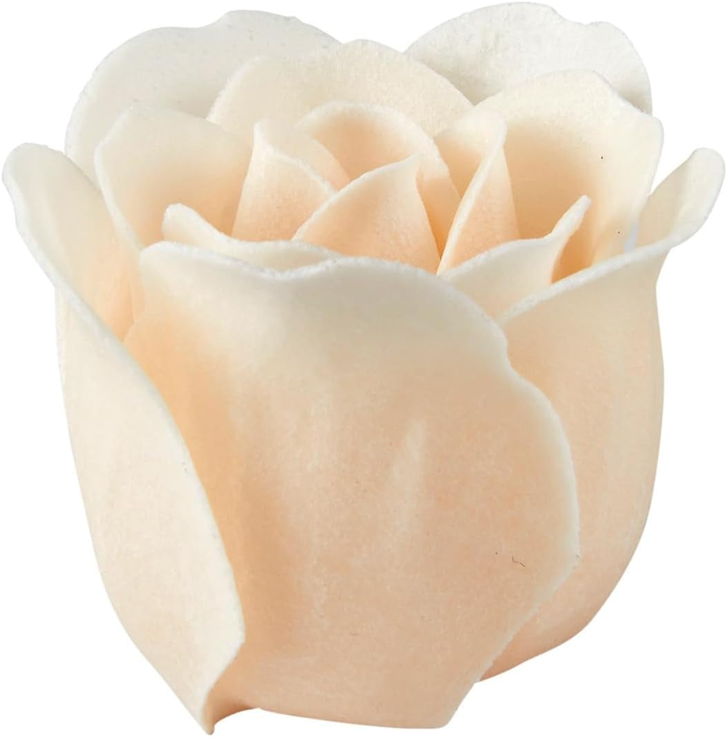 Coffret De 12 Roses En Feuilles De Savon - Rose