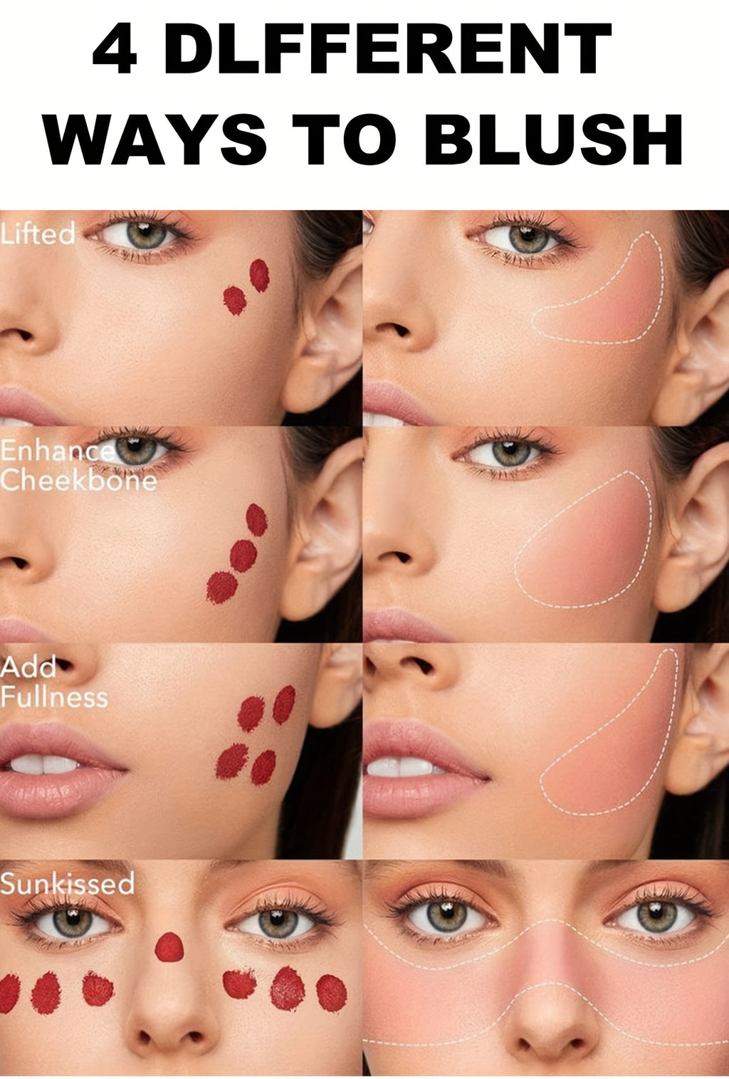 Set de 3 Blush Liquides HANDAIYAN