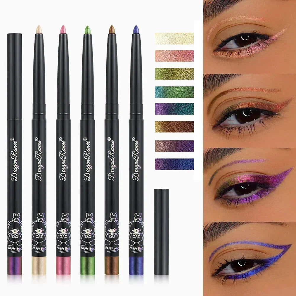 Eyeliner Paillettes Aurora Multi-Chrome - Vert Violet Métallique