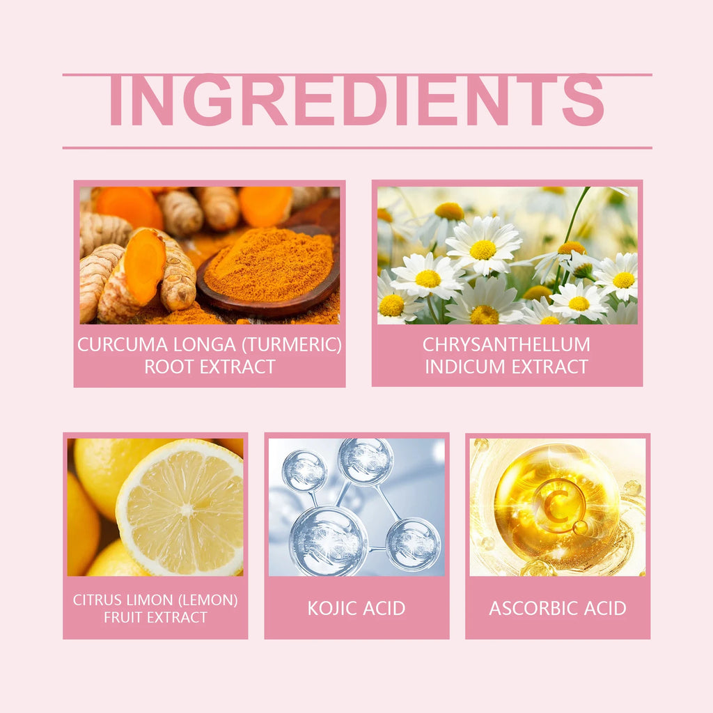 Lingettes exfoliantes au curcuma et acide kojique