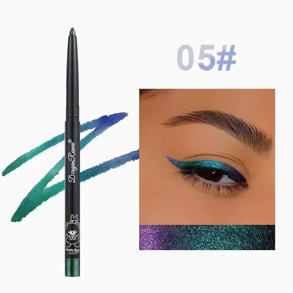Eyeliner Paillettes Aurora Multi-Chrome - Vert Violet Métallique