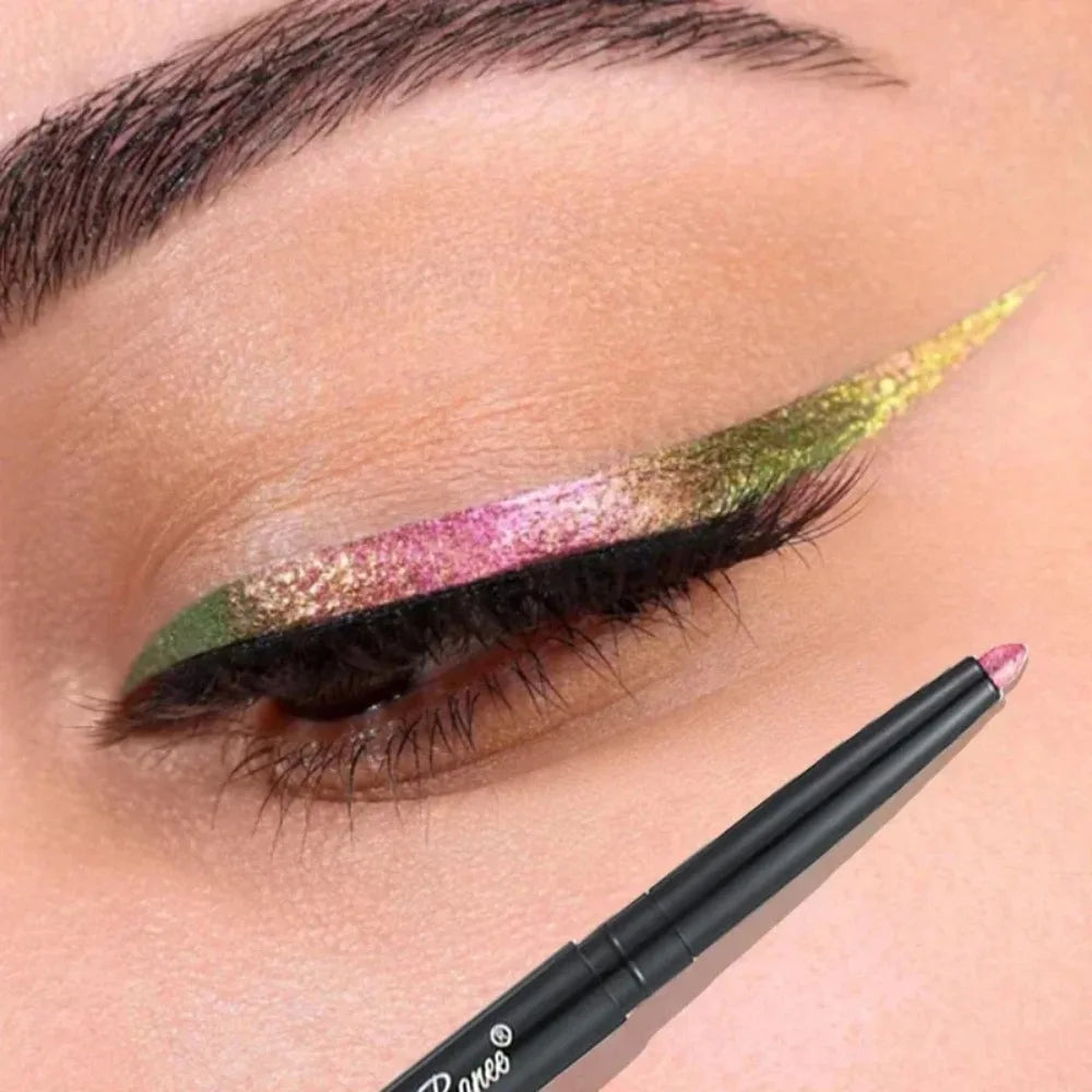 Eyeliner Paillettes Aurora Multi-Chrome - Vert Violet Métallique