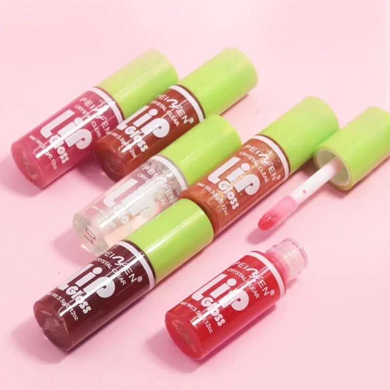 Coffret de 6 Gloss Hydratants Transparents - Huile à Lèvres Cosmétique