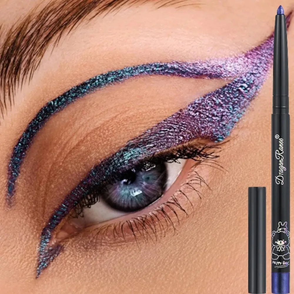 Eyeliner Paillettes Aurora Multi-Chrome - Vert Violet Métallique