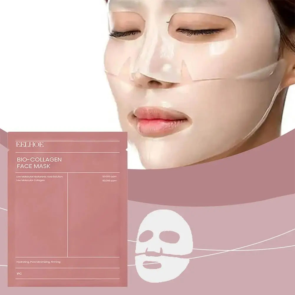 Masque Facial Bio-Collagène - Hydratation Profonde & Éclat