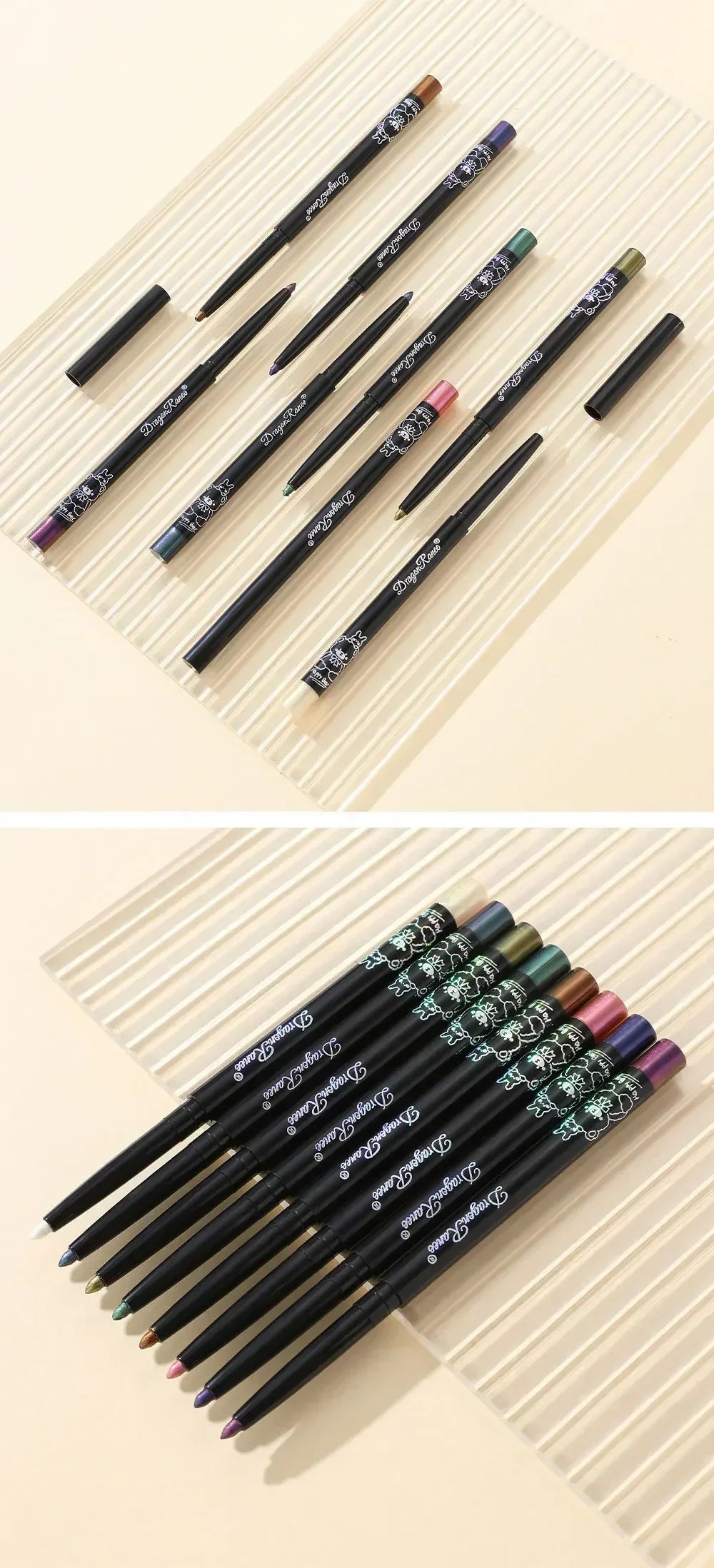Eyeliner Paillettes Aurora Multi-Chrome - Vert Violet Métallique