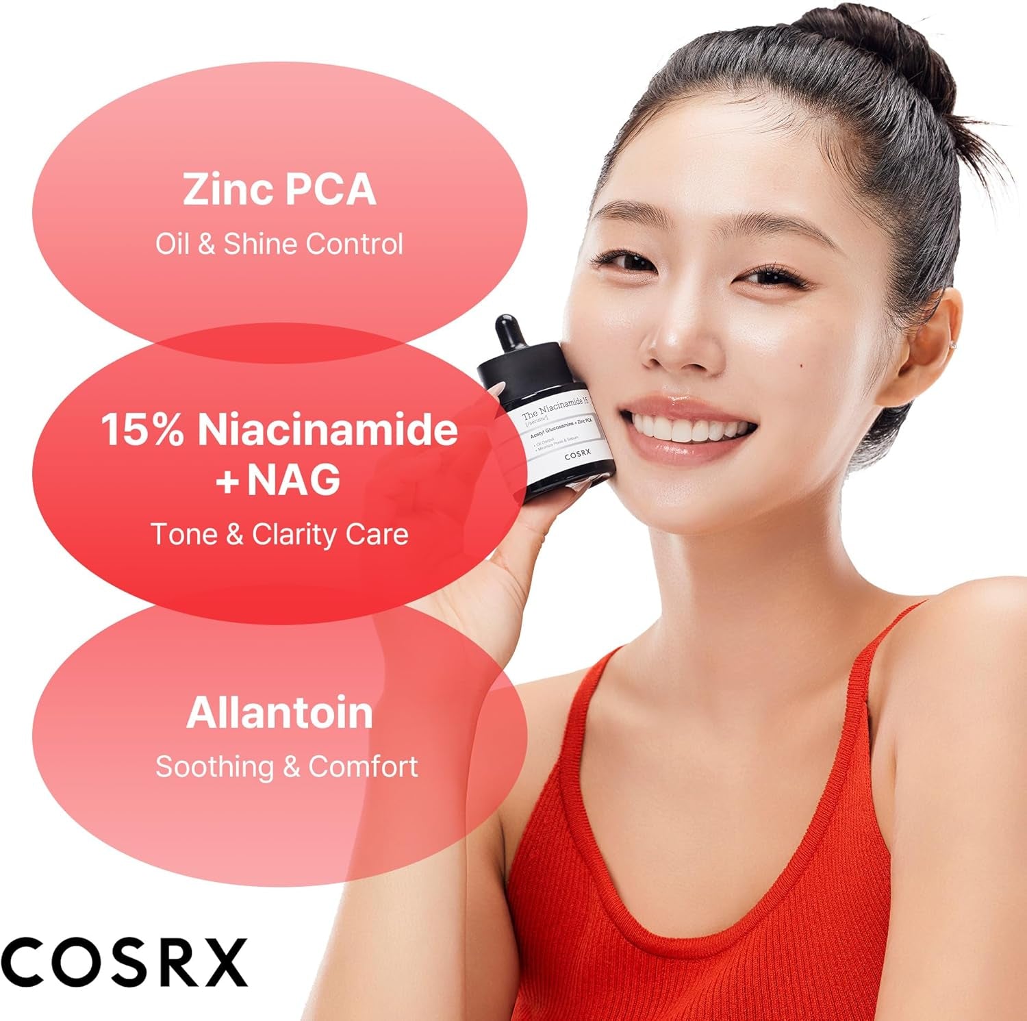 Niacinamide 15% Sérum, Réduit Les Pores Dilatés, Soulagement Des Rougeurs, Traitement Correcteur De Décoloration, 20 Ml, Non Testé Sur Les Animaux, Korean Skincare