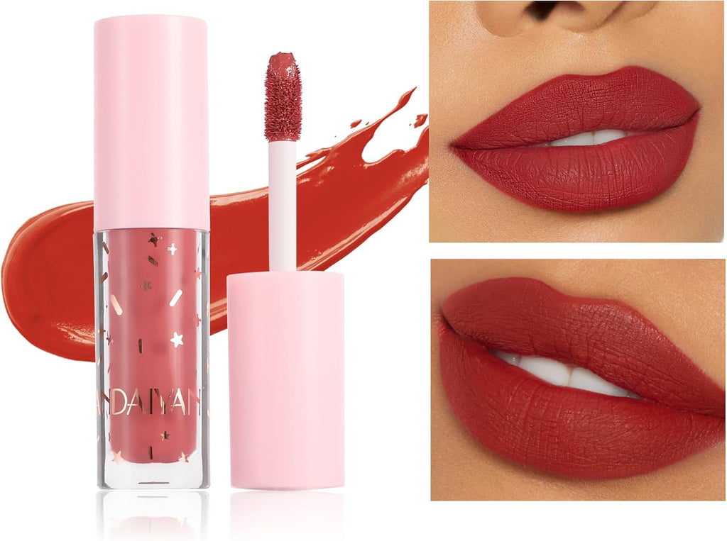 12 Couleur Set Rouge À Lèvres Liquide, Mat Hydratant Scintillant Longue Durée Antiadhésif Brillant À Lèvres, Maquillage Pour Les Lèvres Des Femmes Rouges À Lèvres