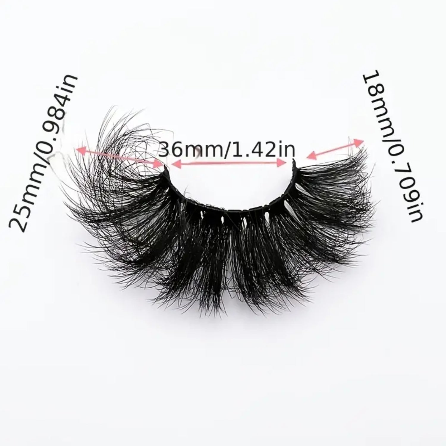 Lot de 4 Paires de Faux Cils - Style Fluffy Désordonnés - Extensions de Cils